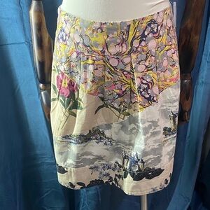 Chic Floral Mini Skirt